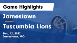 Jamestown  vs Tuscumbia Lions Game Highlights - Dec. 12, 2022