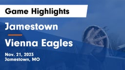 Jamestown  vs Vienna Eagles Game Highlights - Nov. 21, 2023