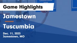 Jamestown  vs Tuscumbia Game Highlights - Dec. 11, 2023