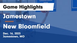 Jamestown  vs New Bloomfield  Game Highlights - Dec. 16, 2023