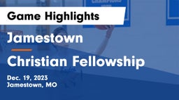 Jamestown  vs Christian Fellowship Game Highlights - Dec. 19, 2023
