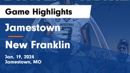 Jamestown  vs New Franklin  Game Highlights - Jan. 19, 2024