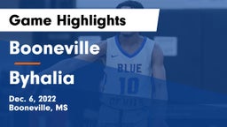Booneville  vs Byhalia Game Highlights - Dec. 6, 2022
