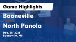 Booneville  vs North Panola Game Highlights - Dec. 28, 2023