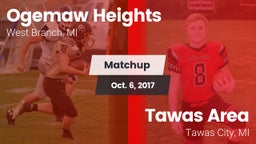 Matchup: Ogemaw Heights High vs. Tawas Area  2017