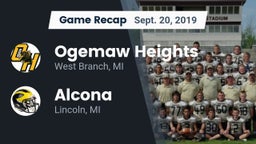 Recap: Ogemaw Heights  vs. Alcona  2019
