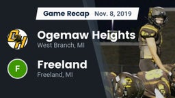 Recap: Ogemaw Heights  vs. Freeland  2019