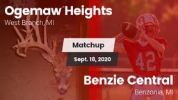 Matchup: Ogemaw Heights High vs. Benzie Central  2020