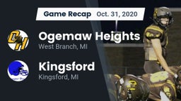 Recap: Ogemaw Heights  vs. Kingsford  2020