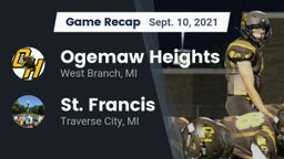 Recap: Ogemaw Heights  vs. St. Francis  2021