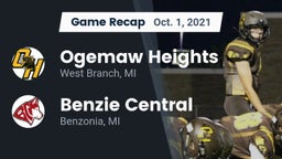 Recap: Ogemaw Heights  vs. Benzie Central  2021