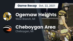 Recap: Ogemaw Heights  vs. Cheboygan Area  2021