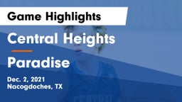 Central Heights  vs Paradise  Game Highlights - Dec. 2, 2021