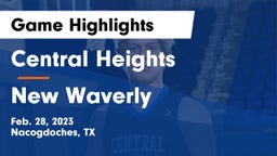 Central Heights  vs New Waverly  Game Highlights - Feb. 28, 2023
