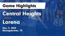 Central Heights  vs Lorena  Game Highlights - Dec. 9, 2023