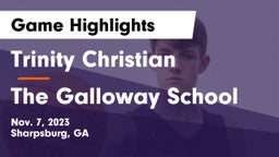 Trinity Christian  vs The Galloway School Game Highlights - Nov. 7, 2023