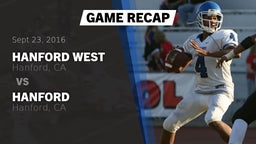 Recap: Hanford West  vs. Hanford  2016