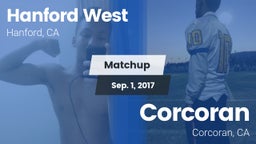 Matchup: Hanford West High vs. Corcoran  2017