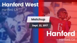 Matchup: Hanford West High vs. Hanford  2017