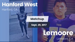 Matchup: Hanford West High vs. Lemoore 2017