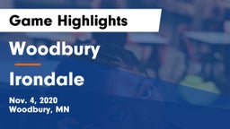 Woodbury  vs Irondale  Game Highlights - Nov. 4, 2020