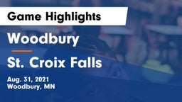 Woodbury  vs St. Croix Falls  Game Highlights - Aug. 31, 2021