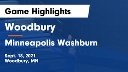 Woodbury  vs Minneapolis Washburn  Game Highlights - Sept. 18, 2021