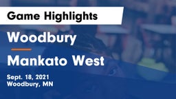 Woodbury  vs Mankato West  Game Highlights - Sept. 18, 2021