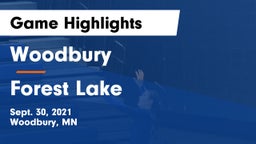 Woodbury  vs Forest Lake  Game Highlights - Sept. 30, 2021