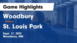 Woodbury  vs St. Louis Park  Game Highlights - Sept. 17, 2022