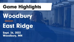 Woodbury  vs East Ridge  Game Highlights - Sept. 26, 2022