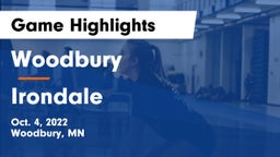Woodbury  vs Irondale  Game Highlights - Oct. 4, 2022