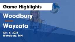 Woodbury  vs Wayzata  Game Highlights - Oct. 6, 2023