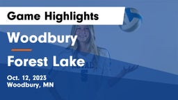 Woodbury  vs Forest Lake  Game Highlights - Oct. 12, 2023