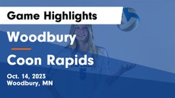 Woodbury  vs Coon Rapids  Game Highlights - Oct. 14, 2023