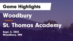 Woodbury  vs St. Thomas Academy   Game Highlights - Sept. 5, 2023