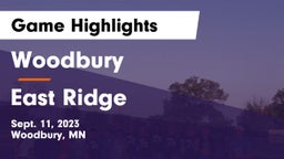 Woodbury  vs East Ridge  Game Highlights - Sept. 11, 2023