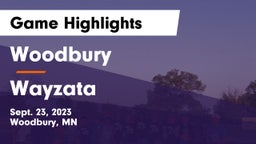 Woodbury  vs Wayzata  Game Highlights - Sept. 23, 2023