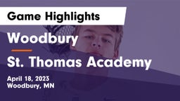 Woodbury  vs St. Thomas Academy   Game Highlights - April 18, 2023
