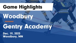 Woodbury  vs Gentry Academy Game Highlights - Dec. 19, 2023