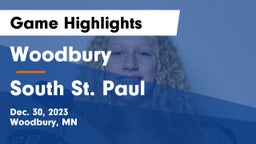 Woodbury  vs South St. Paul  Game Highlights - Dec. 30, 2023