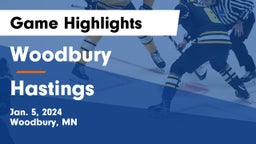 Woodbury  vs Hastings  Game Highlights - Jan. 5, 2024