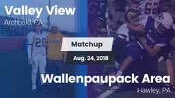 Matchup: Valley View  vs. Wallenpaupack Area  2018