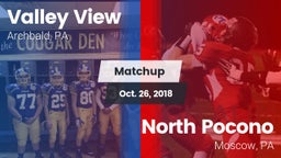 Matchup: Valley View  vs. North Pocono  2018
