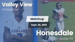 Matchup: Valley View  vs. Honesdale  2019