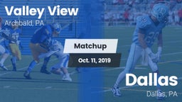 Matchup: Valley View  vs. Dallas  2019