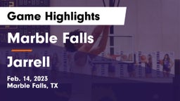 Marble Falls  vs Jarrell  Game Highlights - Feb. 14, 2023