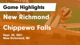 New Richmond  vs Chippewa Falls  Game Highlights - Sept. 30, 2021