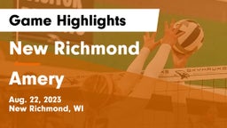 New Richmond  vs Amery  Game Highlights - Aug. 22, 2023