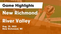 New Richmond  vs River Valley  Game Highlights - Aug. 25, 2023